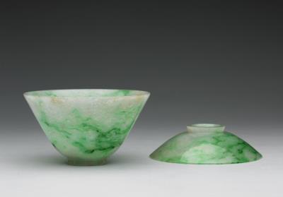 图片[2]-Jadeite lidded bowl, Qing dynasty (1644-1911)-China Archive